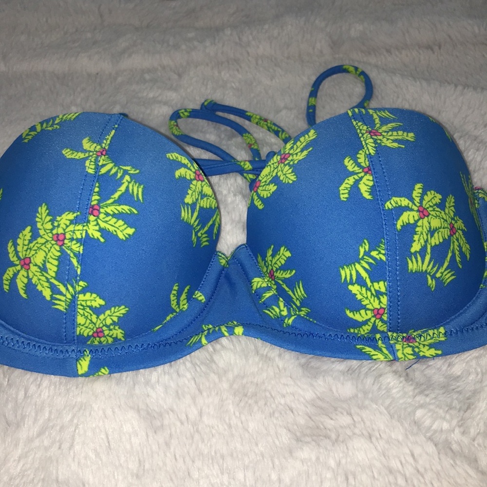 Aerie tropical bikini top